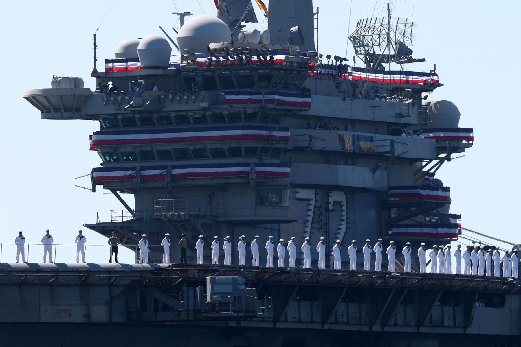 APTOPIX USS Lincoln Returns Home
