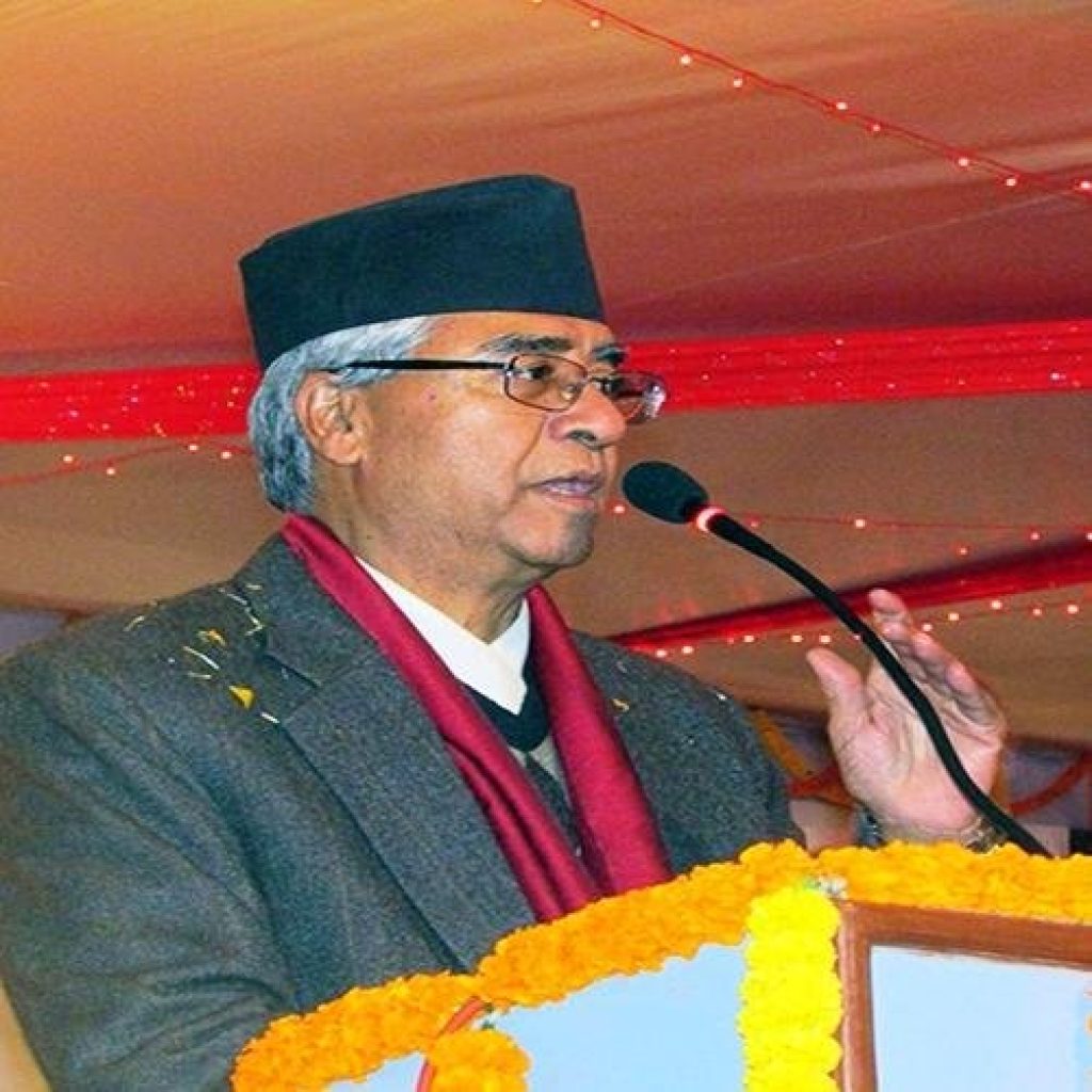 स्थानीय तह पुनःसंरचना आयोगको प्रतिवेदन पुनरवलोकन गर्नुपर्छ ः देउवा