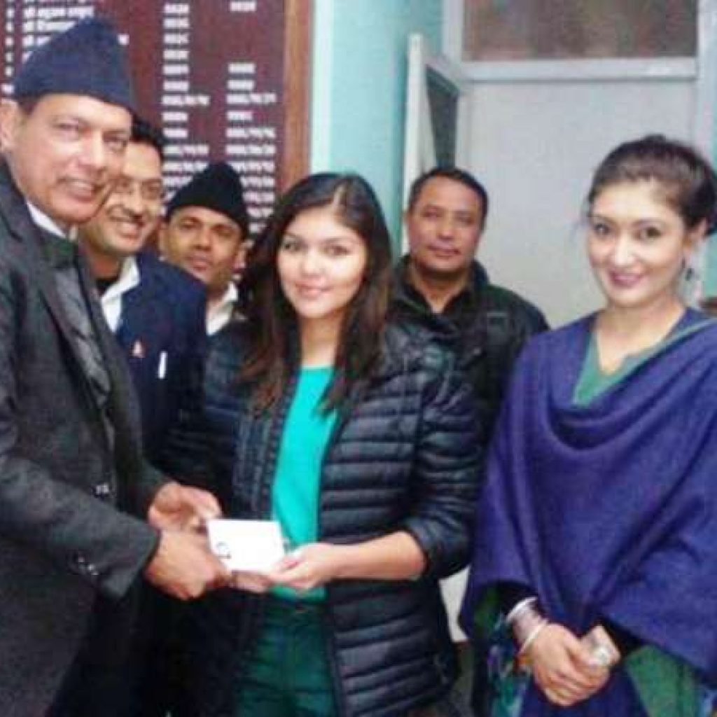 हिमानीकी छोरी पूर्णिकालाई नेपाली नागरिकता