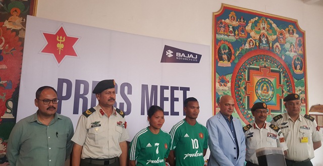 बजाज पल्सर अब त्रिभुवन आर्मी फुटबल क्लबसँग आबद्ध