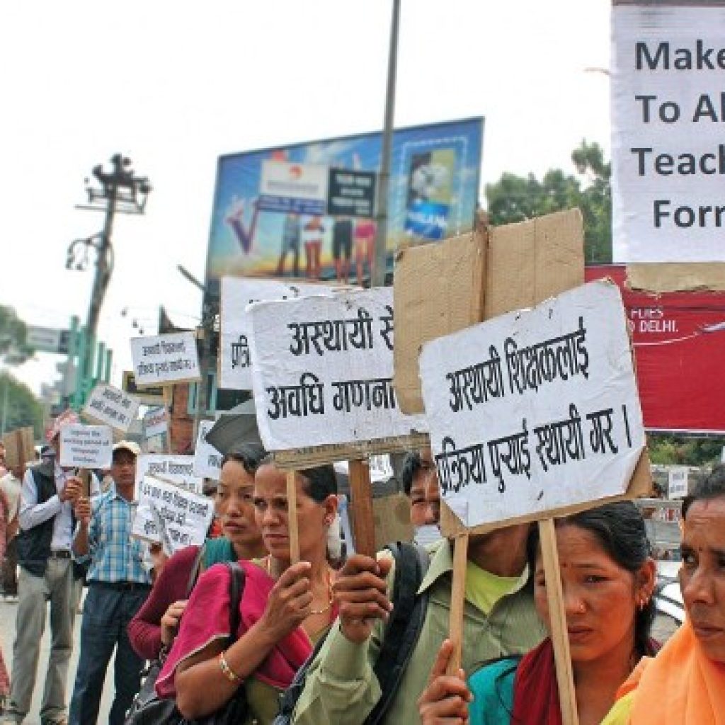 १७ हजार अस्थायी शिक्षक व्यवस्थापन प्रक्रियामा सामेल नहुने