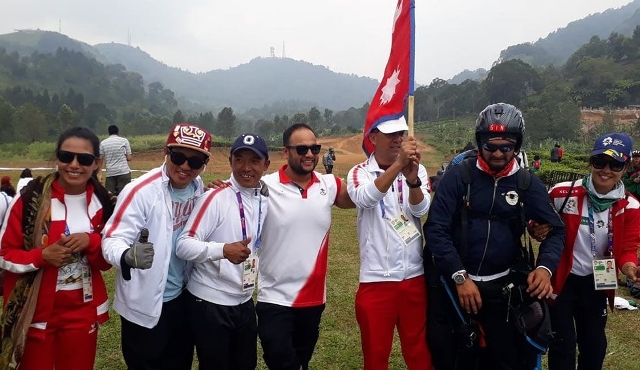 एसियाली खेलकुदमा नेपाललाई रजत पदक