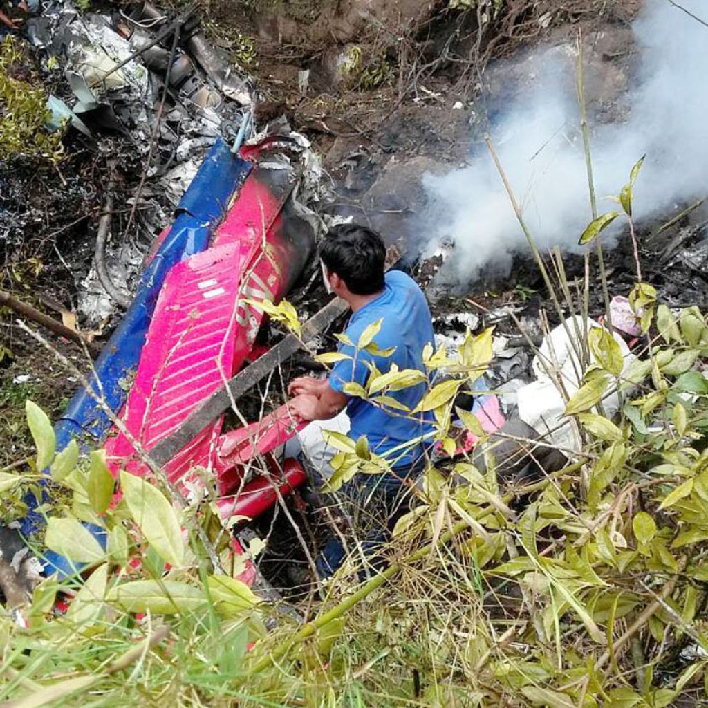 हेलिकोप्टर दुर्घटनापछि सिर्दिवास शोकमा