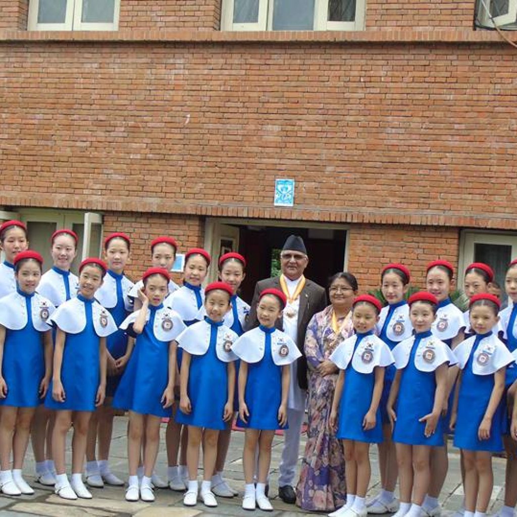 गणतन्त्र कोरियाका बालकलाकार काठमाडौँमा