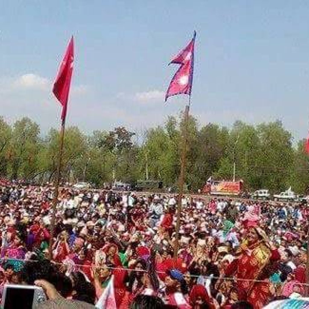 राजापुर र टिकापुरमा एमालेका भव्य जनसभा सम्पन्न, प्रचण्ड सरकार देशका लागि बोझ : खनाल