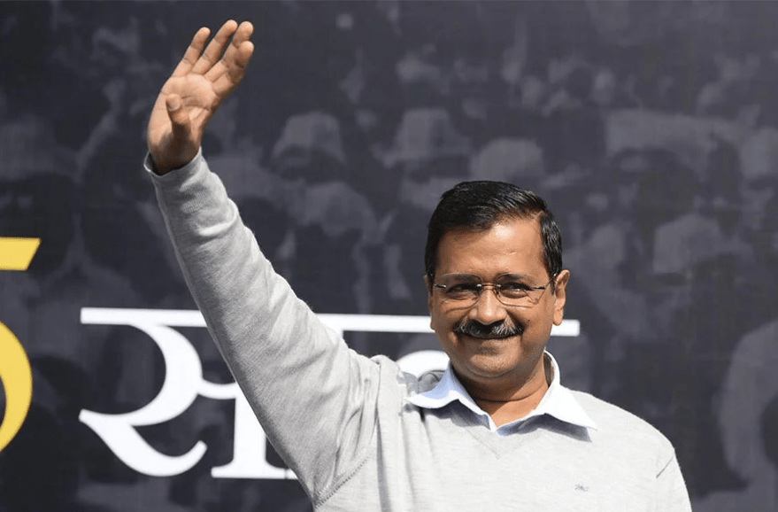 दिल्ली विधानसभा निर्वाचनमा आप अगाडि