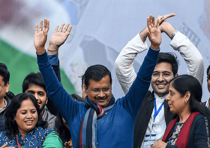 दिल्ली चुनाव : आम आदमी पार्टीका अरविन्द केजरीवाल तेस्रो पटक मुख्यमन्त्री बन्दै