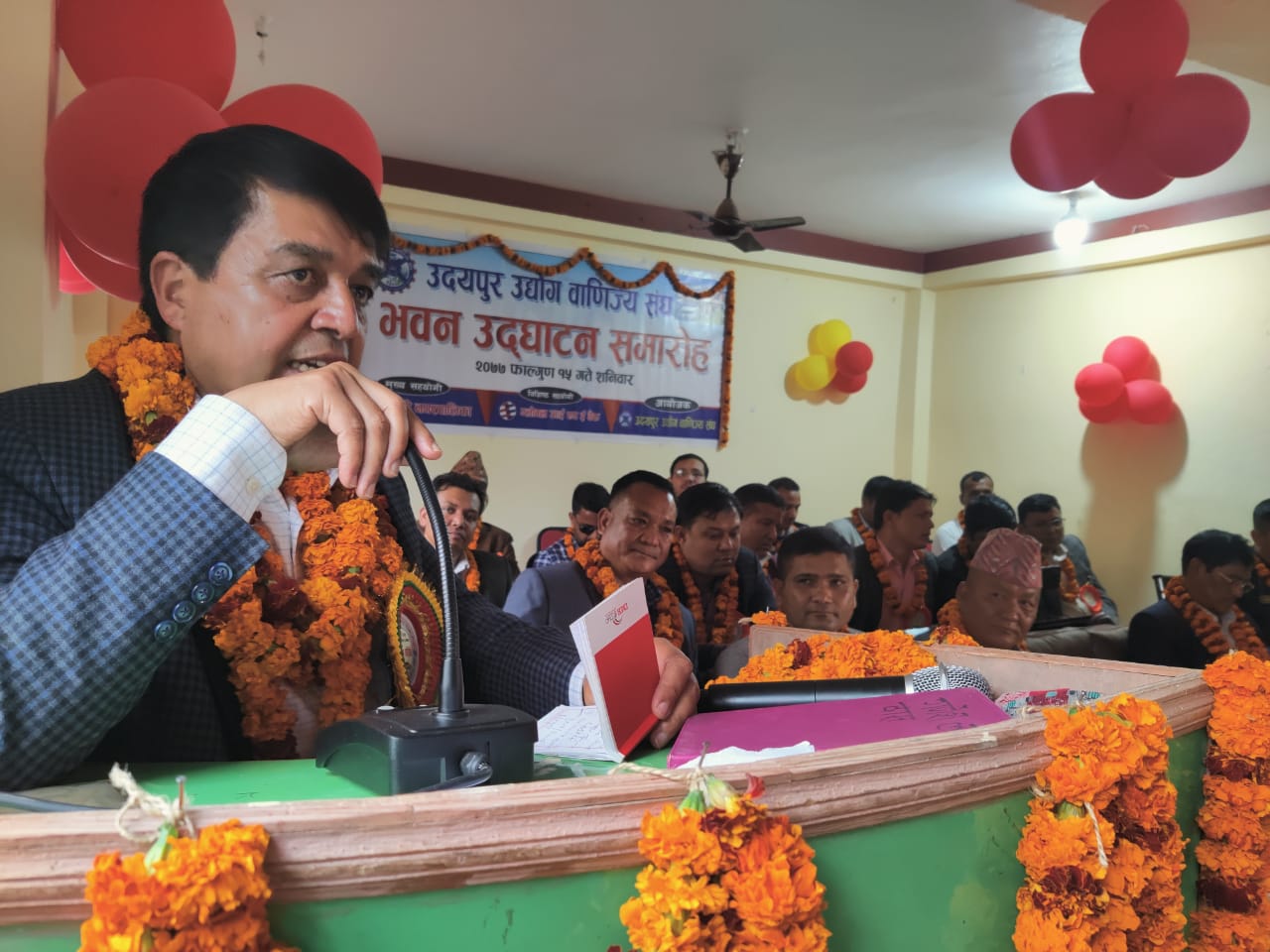 राज्यले सहजीकरण गरेमा निजी क्षेत्रमार्फत द्रूत आर्थिक विकास सम्भव छः वरिष्ठ उपाध्यक्ष ढकाल