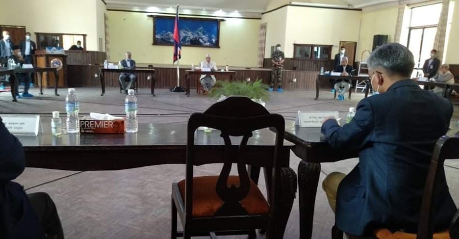 सर्वदलीय बैठकमा कोरोना नियन्त्रण र उपनिर्वाचनबारे छलफल