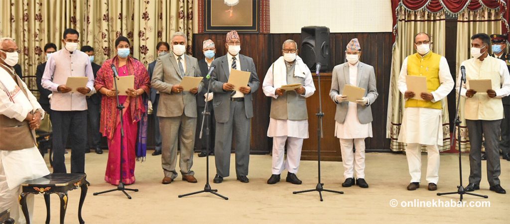 मन्त्रिपरिषद् विस्तार, जसपा ठाकुर पक्ष सरकारमा