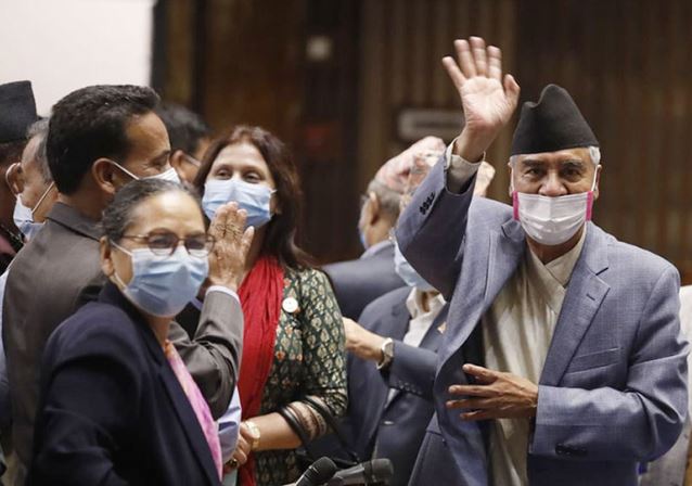 प्रधानमन्त्री देउवालाई विश्वासको मत प्राप्त
