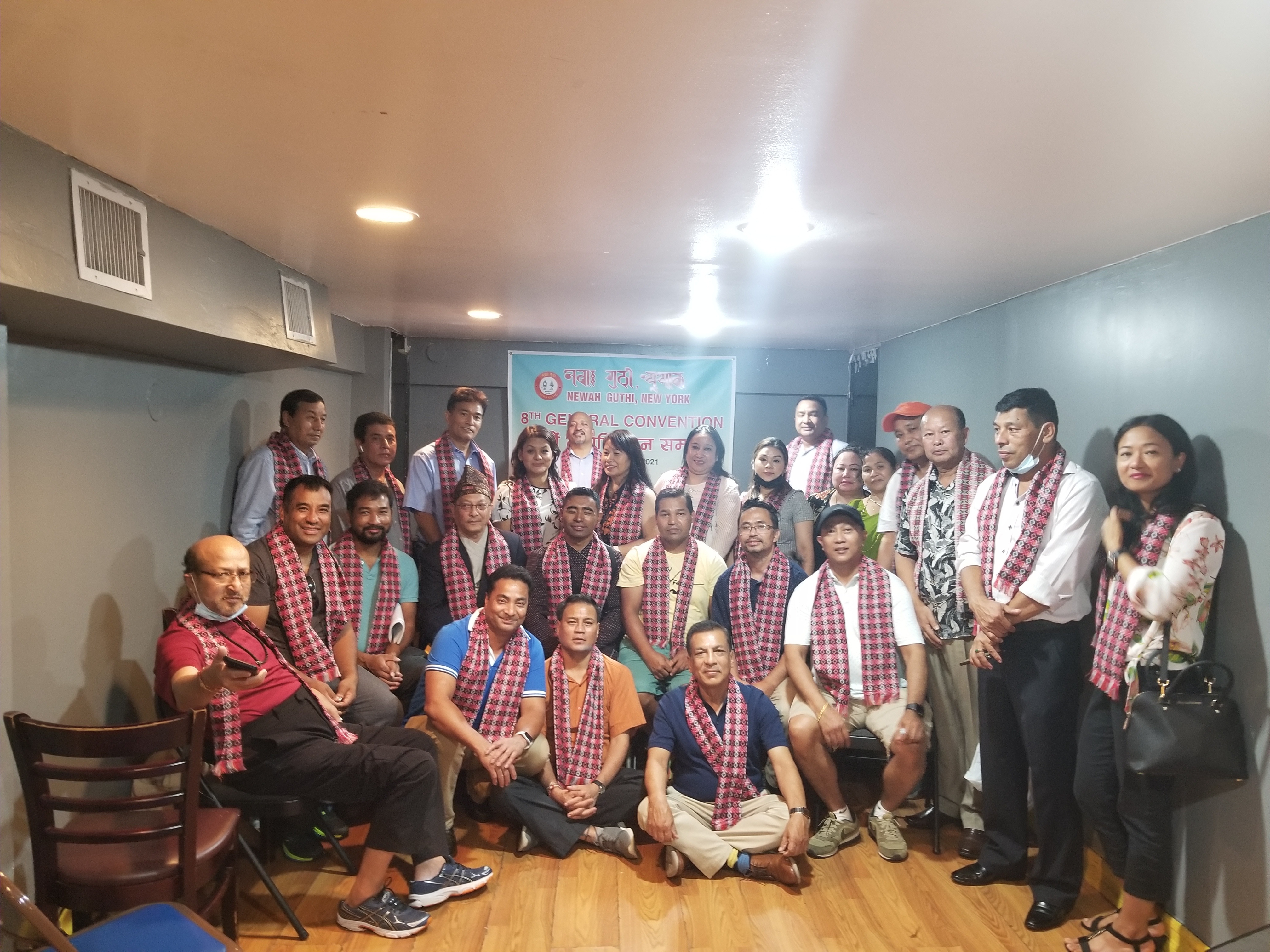 नेवा गुठी न्युयोर्कमा विजयमान सिंह
