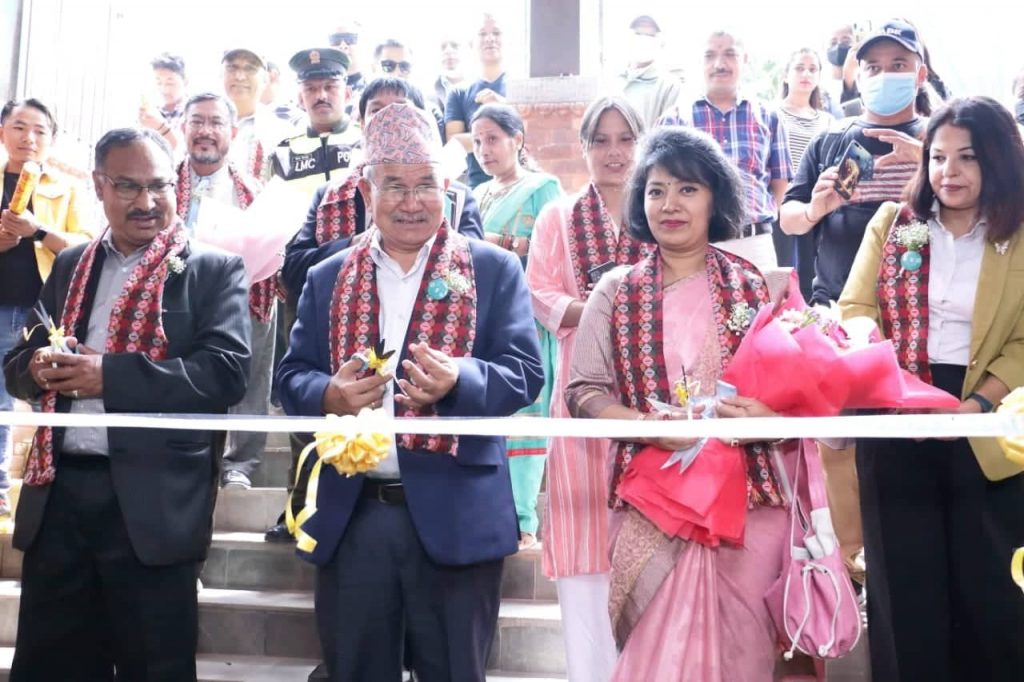 मिसियोको तेस्रो शोरुमको पूर्वराजदूत र ललितपुरका मेयरबाट उद्घाटन