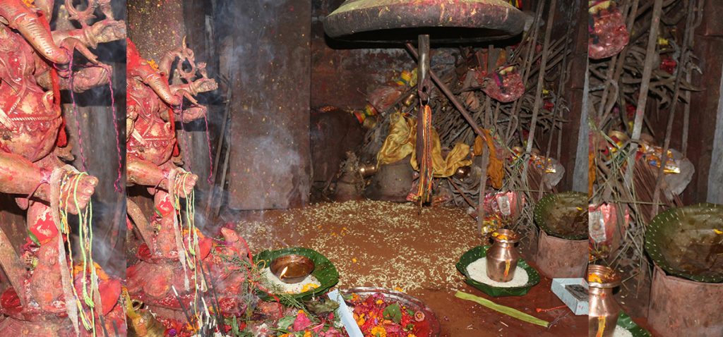 गोरखा दरबारको दसैघरमा राखियो बिधिपूर्वक जमरा