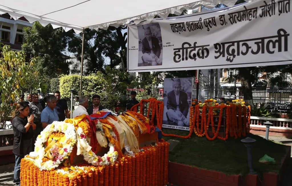 शताब्दीपुरुष जोशीको निधनमा सार्वजनिक विदाको तयारी
