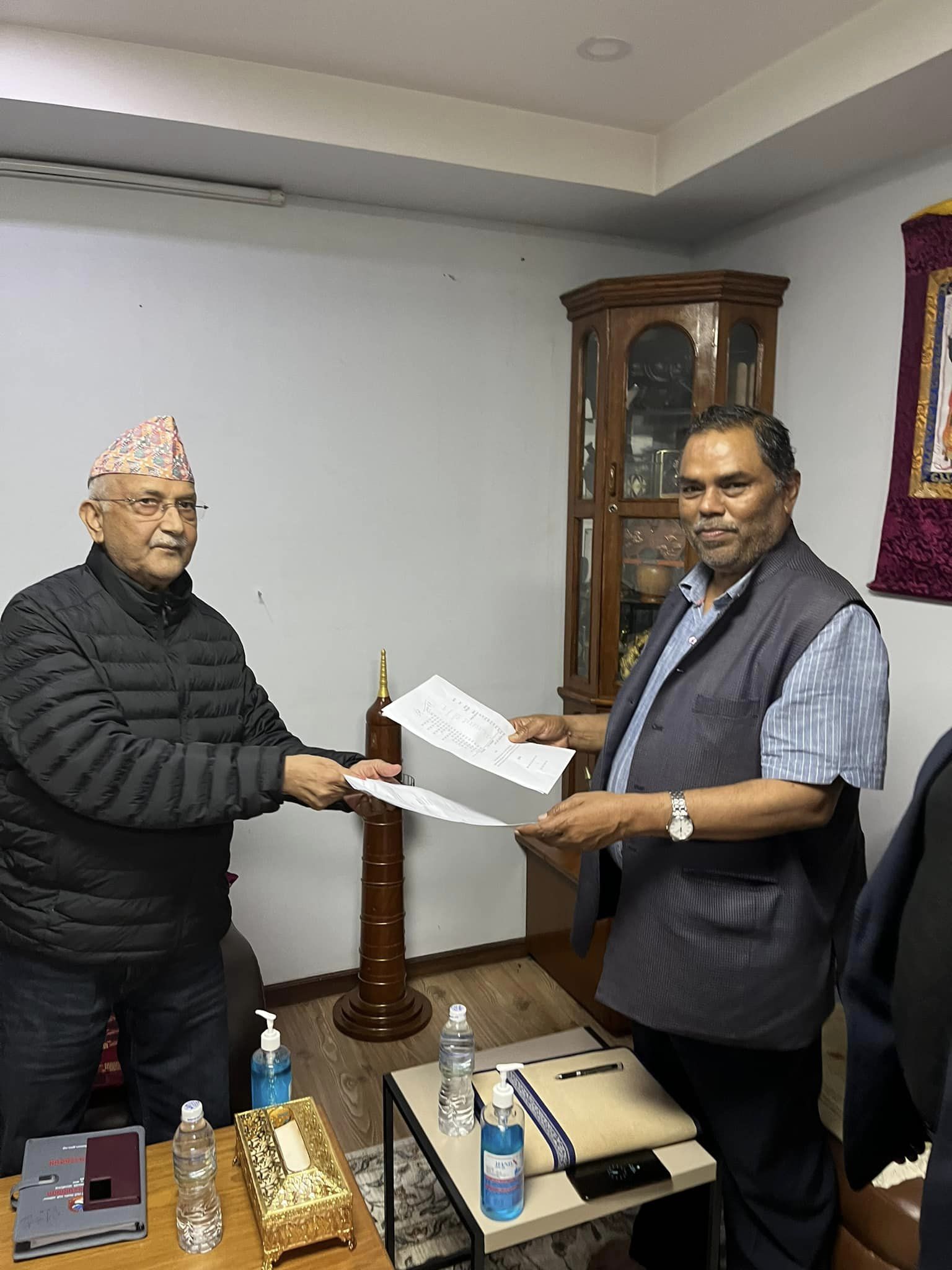 नेकपा(एमाले) र जसपाबीच सीट तालमेल गर्ने र सहकार्य  गर्ने सम्बन्धी सहमती (सहमती पत्र सहित)