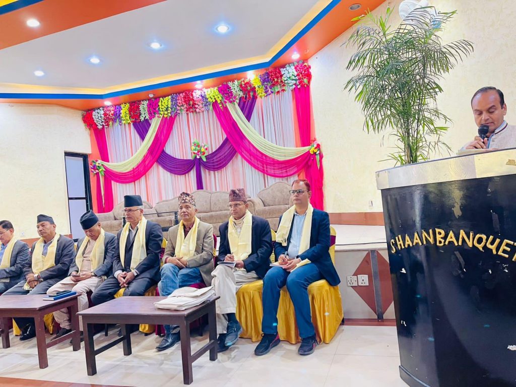 सूर्यध्वजाबहाक उम्मेदवार विजयी गराउन प्रगतिशील वौद्धिक समाजको चुनाव केन्द्रित भेला