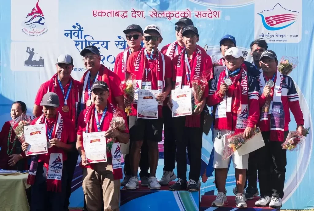 नवौँ राष्ट्रिय खेलकुदः १५ स्वर्ण सहित शीर्षस्थानमा नेपाली सेना