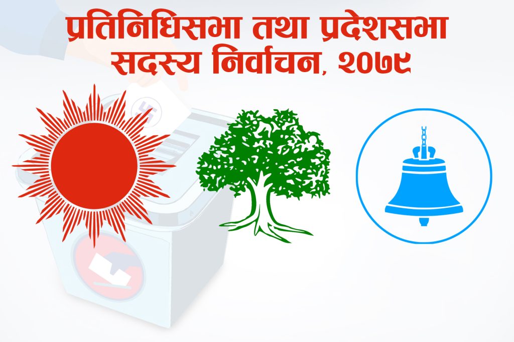 अपडेटः १० स्थानमा एमालेको अग्रता, कांग्रेस दोस्रो र राष्ट्रिय स्वतन्त्र पार्टी तेस्रो स्थानमा