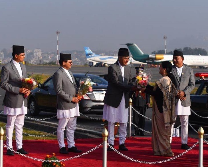 राष्ट्रपति विद्यादेवी भण्डारी आइसल्याण्डको भ्रमण सकेर स्वदेश फिर्ता