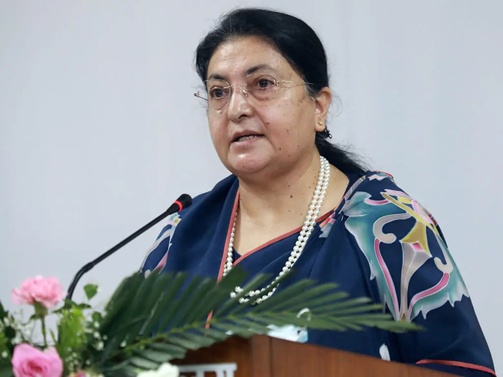 ज्येष्ठ नागरिक दिवसः राष्ट्रपति भन्नुहुन्छ ज्येष्ठ नागरिक हाम्रा लागि ज्ञान र प्रेरणाका पुञ्ज  हुन्