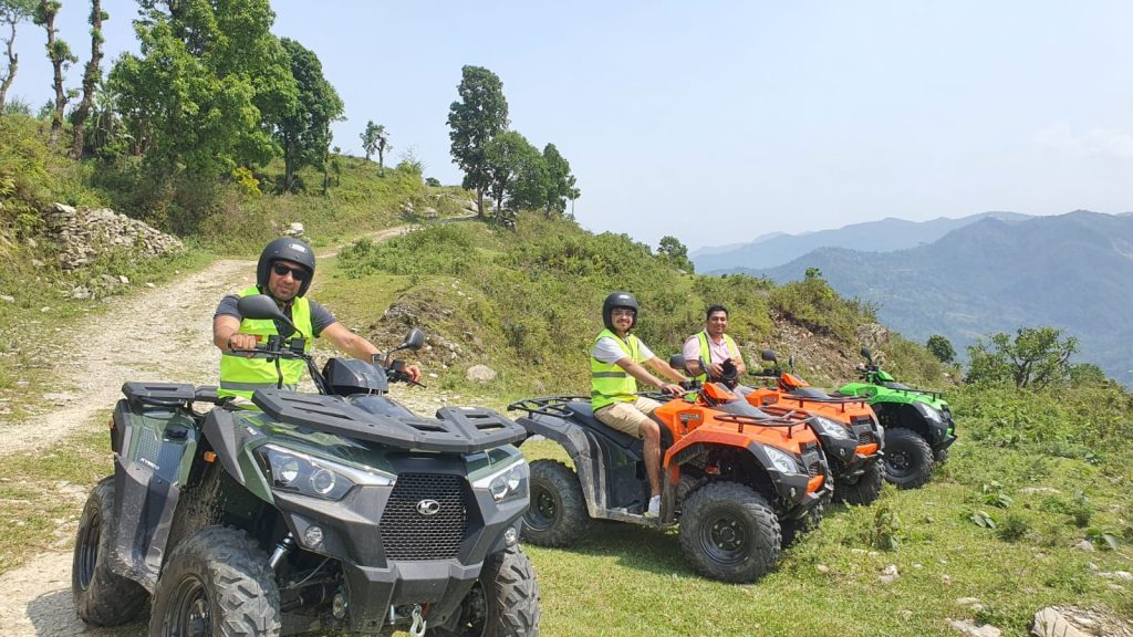 पोखरामा एटिभी राइडिङ अर्को नयाँ पर्यटकीय गन्तव्य बन्दै