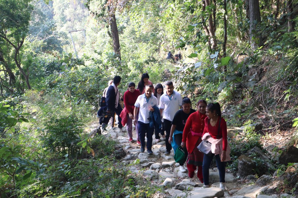 बुटवलको नयाँ ट्रेकिङ रुटः फूलबारी – नुवाकोटगढी
