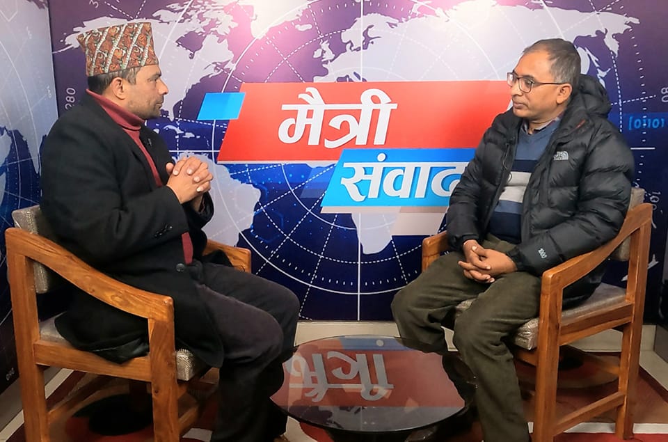 अध्यादेशको साहारामा अनैतिक बाटोबाट गठबन्धन सरकार बनाउ लागिरहेको छः सांसद सूर्य ढकाल