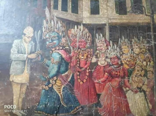 पचली भैरवको बाह्र वर्षे नाचको तयारी शुरु, राष्ट्रप्रमुखसँग खड्ग साट्ने अझै अनिश्चित