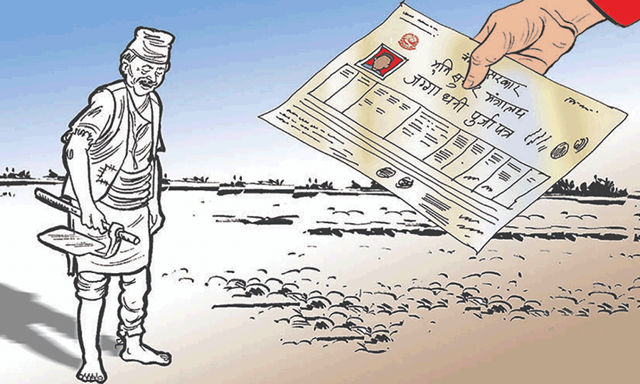 मोरङका स्थानीयलाई चौतीस वर्षपछि जग्गा धनी पुर्जा