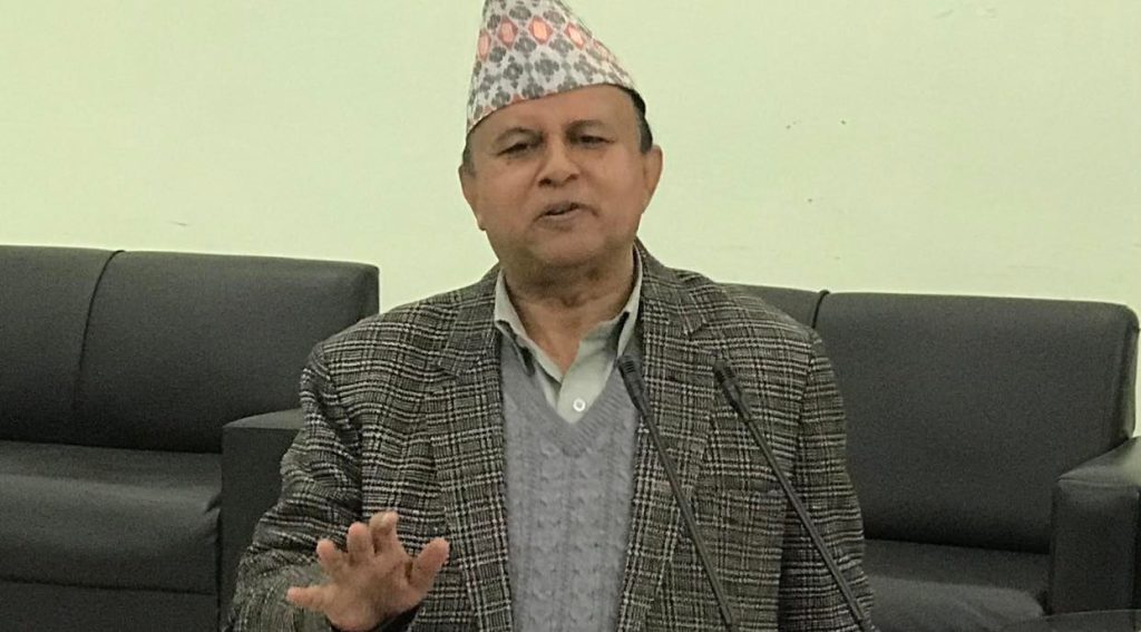एमाले जस्तोसुकै घेराबन्दी चिर्न सक्ने सामथ्र्य भएको बलियो पार्टी होः महासचिव पोखरेल