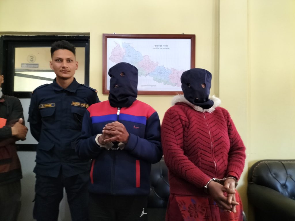 गुल्मीमा भारतीय नागरिकको हत्या आरोपमा दम्पती पक्राउ
