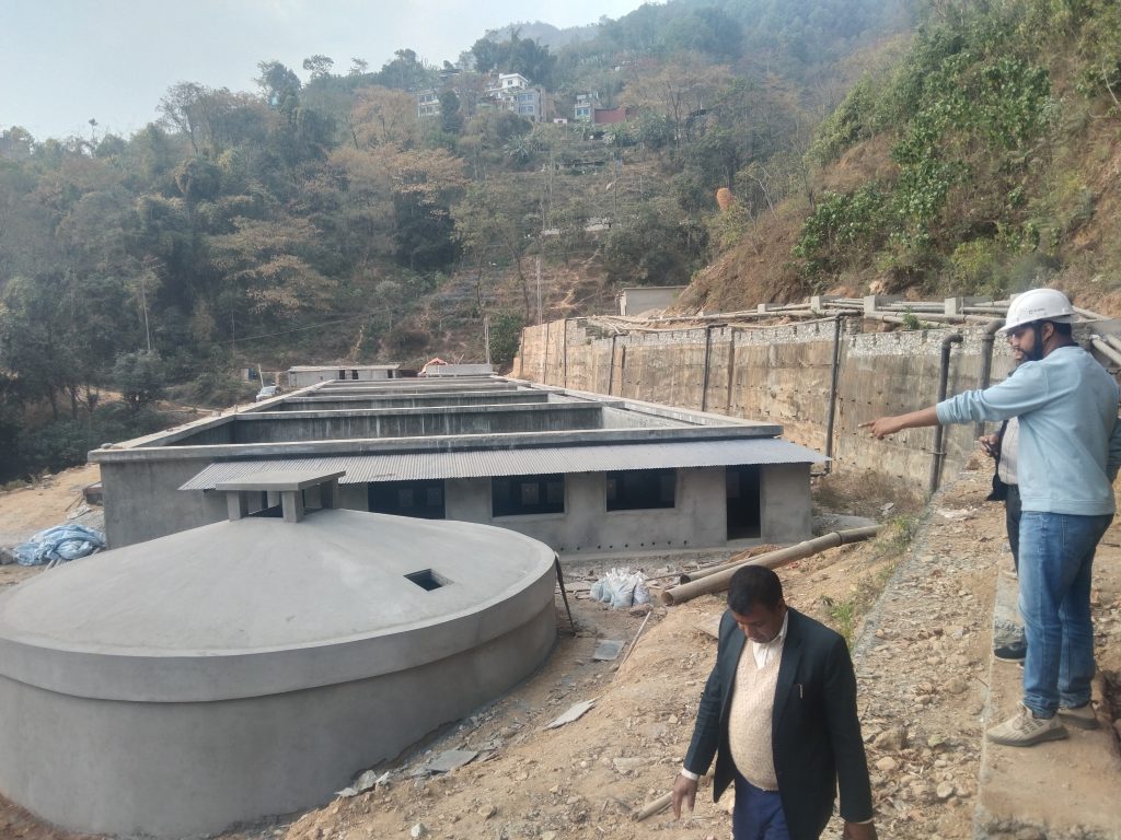 वैशाखभित्रै बागलुङ बजारमा लिफ्टिङ खानेपानी