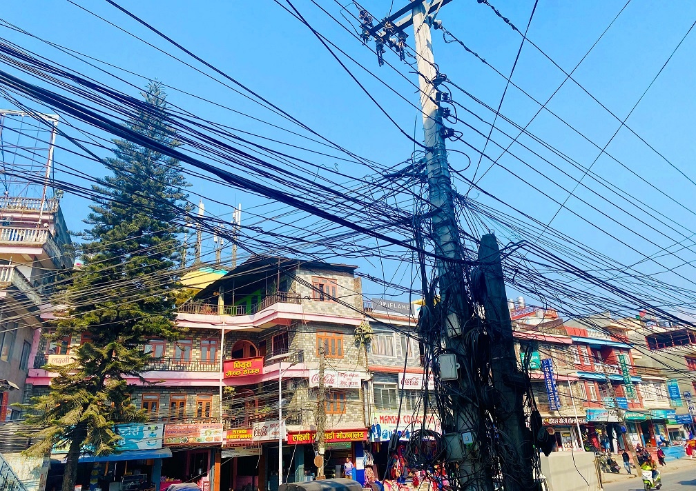 सम्झौता भएको एक वर्ष पुग्दा पनि सुरु भएन पोखरामा भूमिगत तारको काम