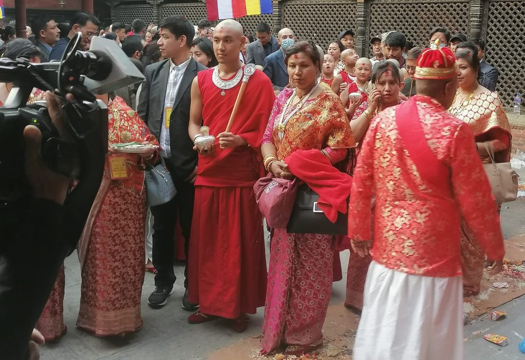 पूर्व भैरव रुजन शाक्यको चुडाकर्म
