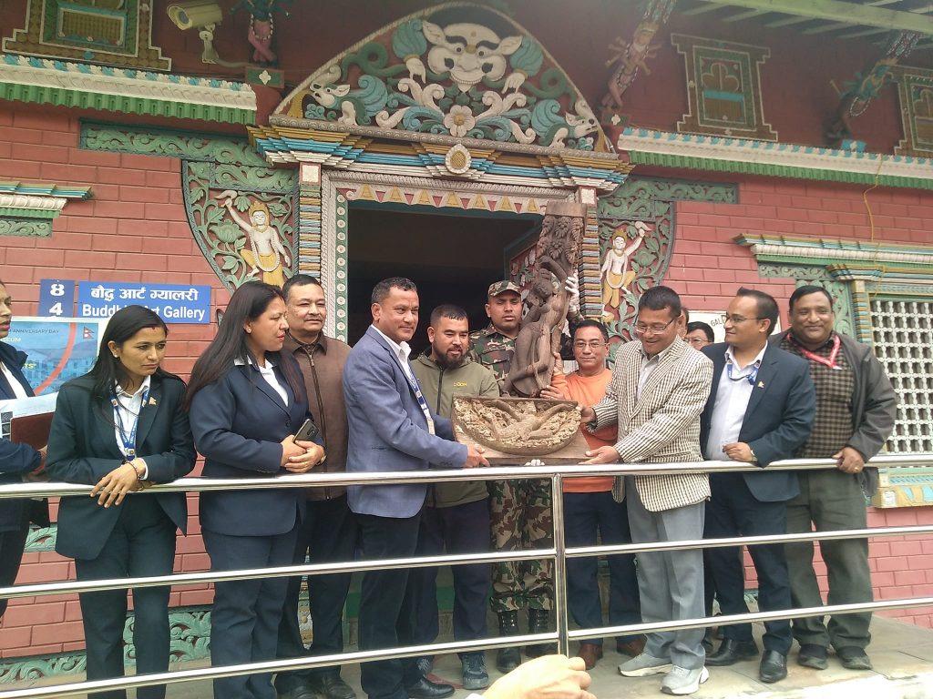 इतुम्बहालबाट चोरिएका सम्पदाहरू २४ वर्षपछि बहालमै फिर्ता