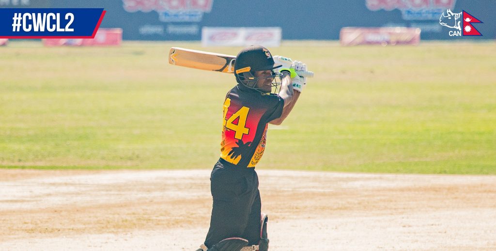 पीएनजी दियाे यूएईलाई २३५ रनको लक्ष्य