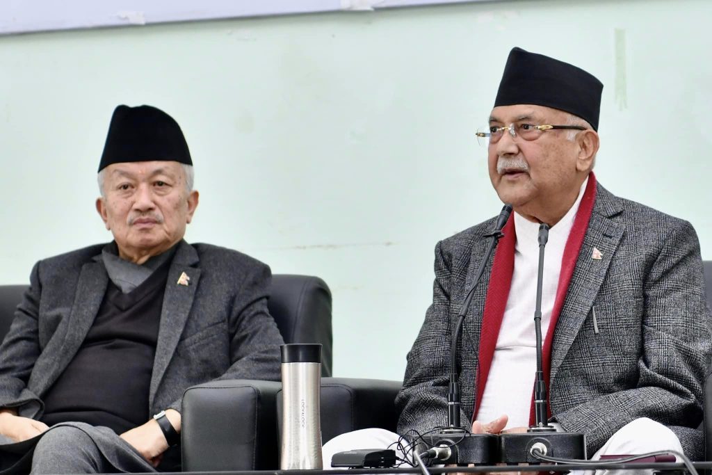 प्रचण्डसँग छलछाम र स्वार्थ बाहेक केही छैनः ओली