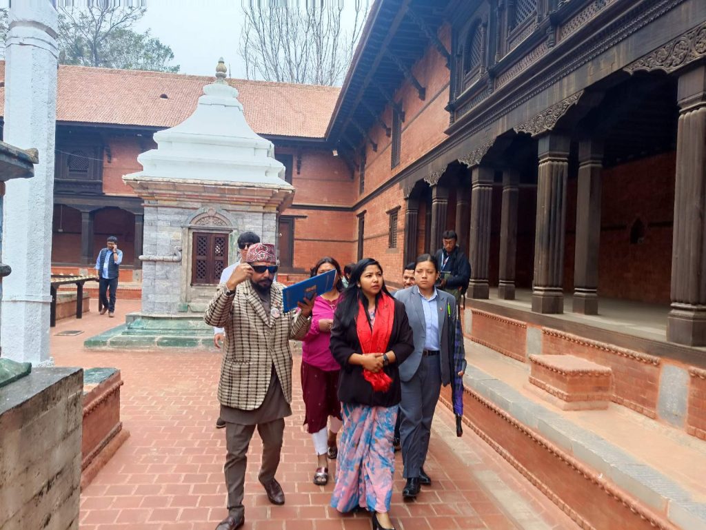 टेकु दोभान खण्डमा पुनःनिर्माण गरिएका सम्पदाको विवरण माग