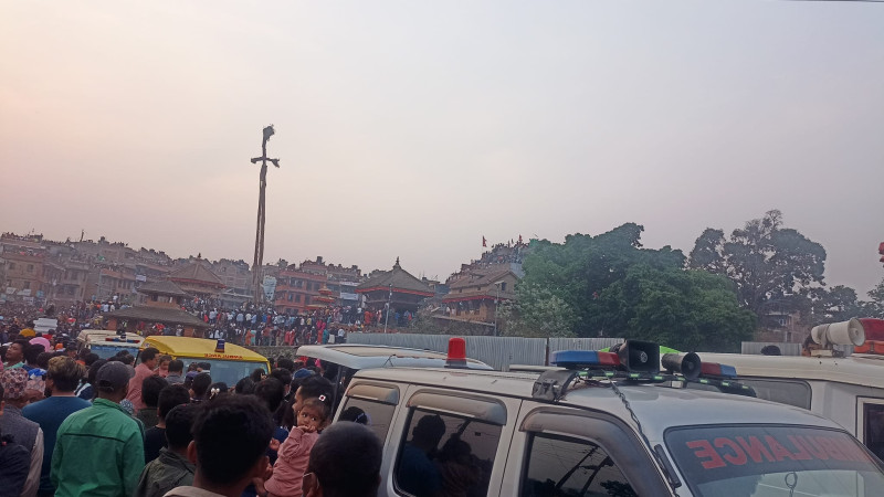 प्रत्यक वर्षझै यस वर्ष ६ बजे नै ढालियाे याेसिं द्य