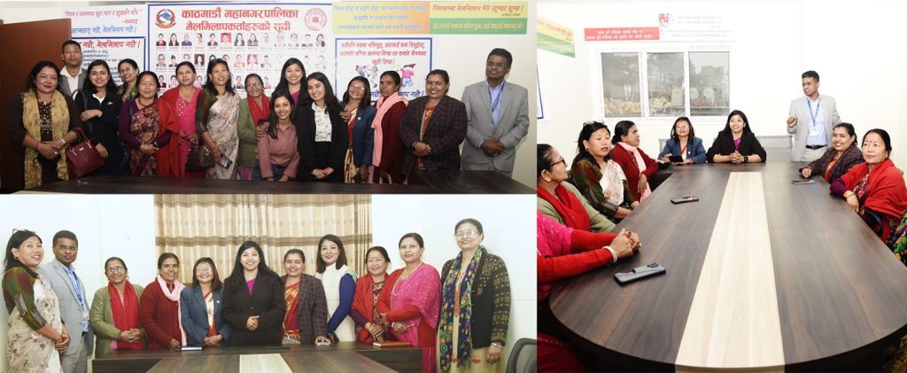 उपमेयर डंगोलसँगै मेलमिलापका अनुभव सिक्न वडास्तरीय केन्द्रहरुमा दूरदराजका उपमेयर–उपाध्यक्ष