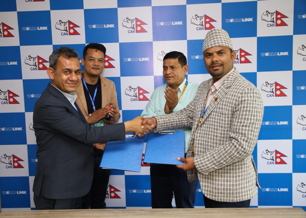 वर्ल्डलिंकले क्रिकेटका लागि आवश्यक पर्ने इन्टरनेट सम्बन्धी सम्पूर्ण पूर्वाधार प्रदान गर्ने