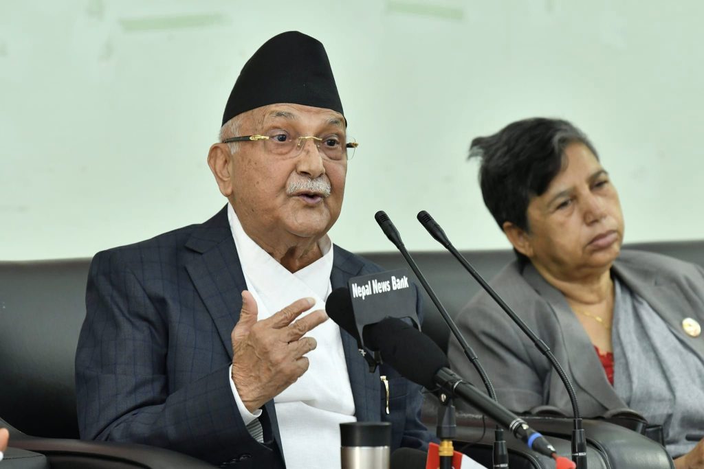 भारतलाई संसद भवनमा राखेको नक्सा सच्याउन लगाउनुपर्छ : अध्यक्ष ओली