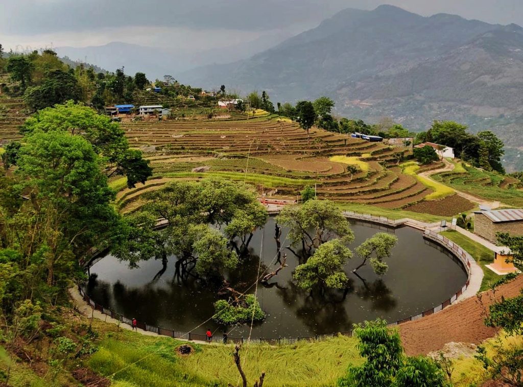 पर्यटकीय गन्तव्य बन्दै बागलुङकाे ‘बराह ताल’