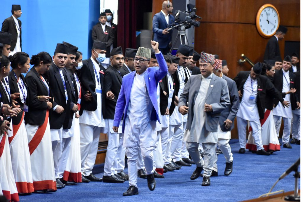 प्रतिनिधिसभा बैठक : राप्रपाका सांसदहरूद्वारा बैठकमा नाराबाजी