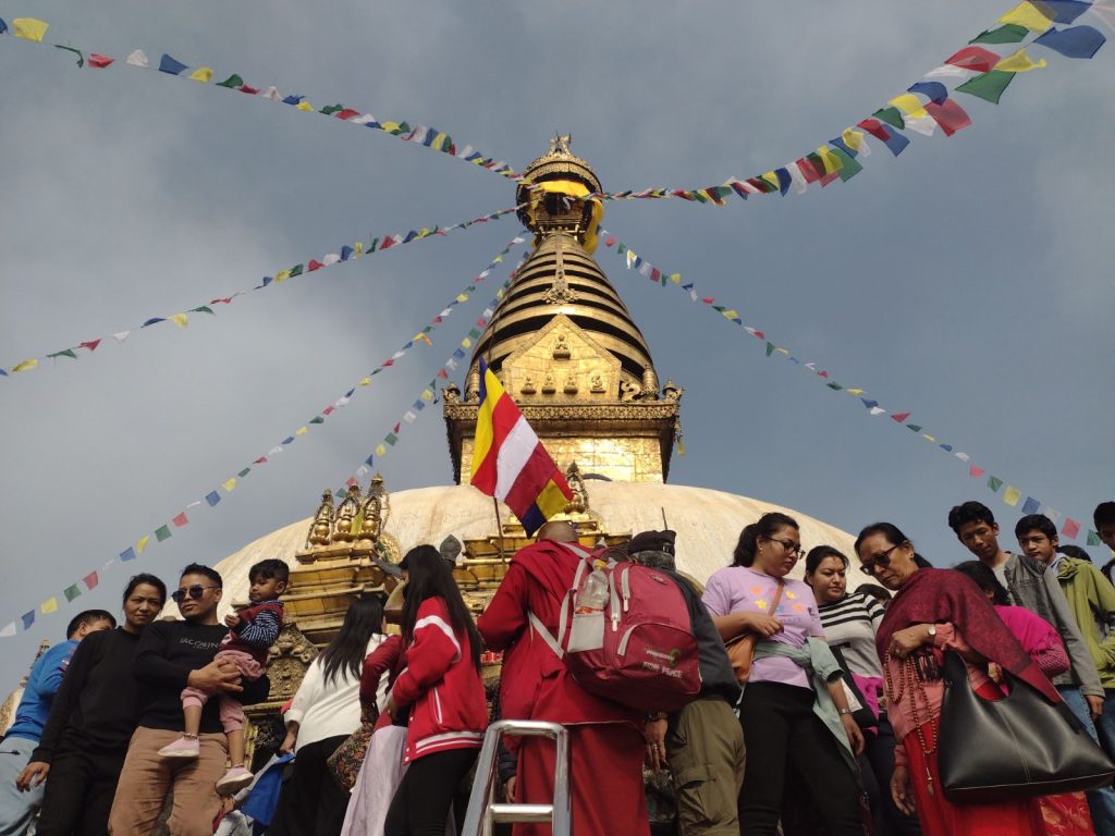 स्वयम्भू महाचैत्यमा बुद्ध जयन्ती (तस्बिरहरू)
