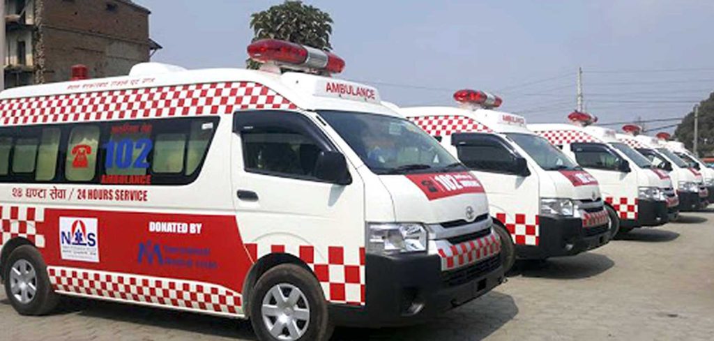 गुल्मीका १४ एम्बुलेन्स प्रयोगमा  आउनसकेन