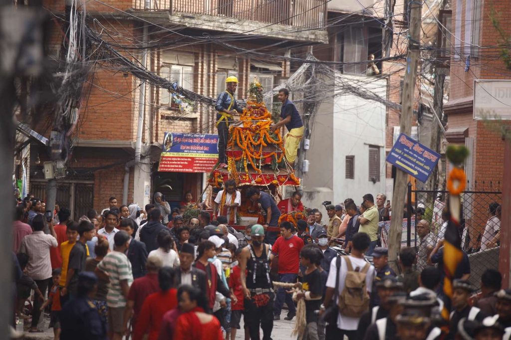 पशुपतिमा जंगबहादुरकी श्रीमतीसँग सम्बन्धित गंगामाईको जात्रा सम्पन्न