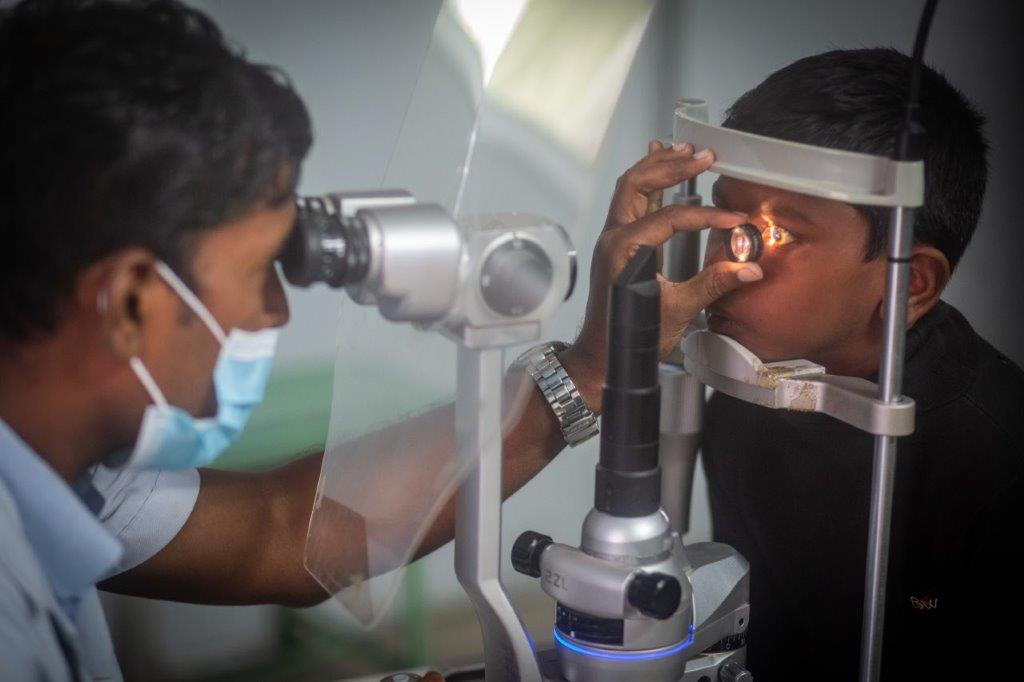 आँखा जाँच गरिएकामध्ये चार प्रतिशत बालबालिकामा दृष्टिदोष