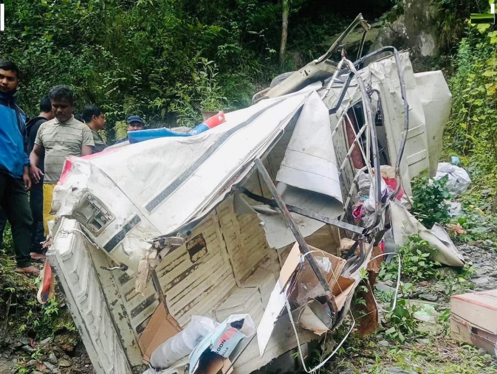 बागलुङमा जीप दुर्घटना, दुई जनाको घटनास्थलमै मृत्यु
